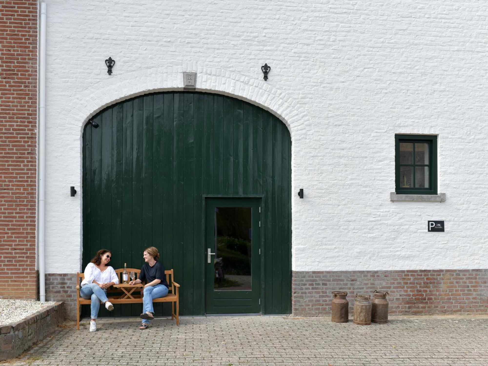 Вилла Attractive Farmhouse In South Limburg With Terrace Klimmen Экстерьер фото